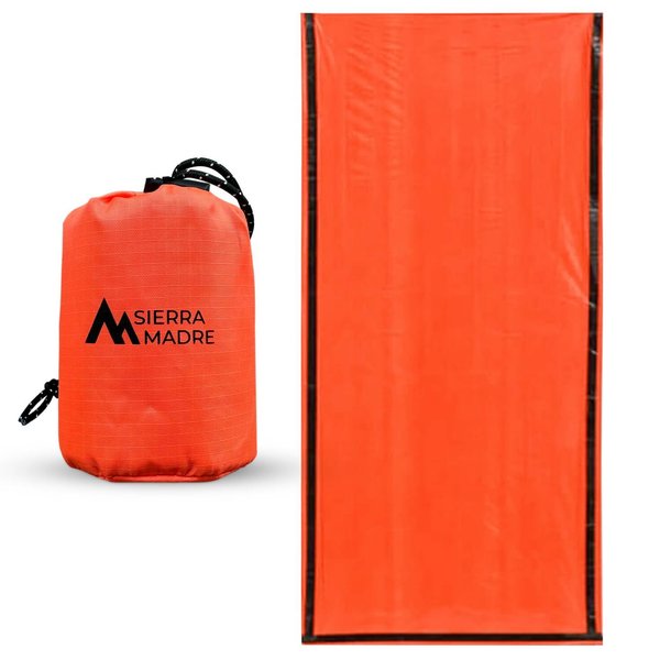 Sierra Madre Emergency Sleeping Bag compact storage pouch